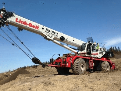 link-belt-crane